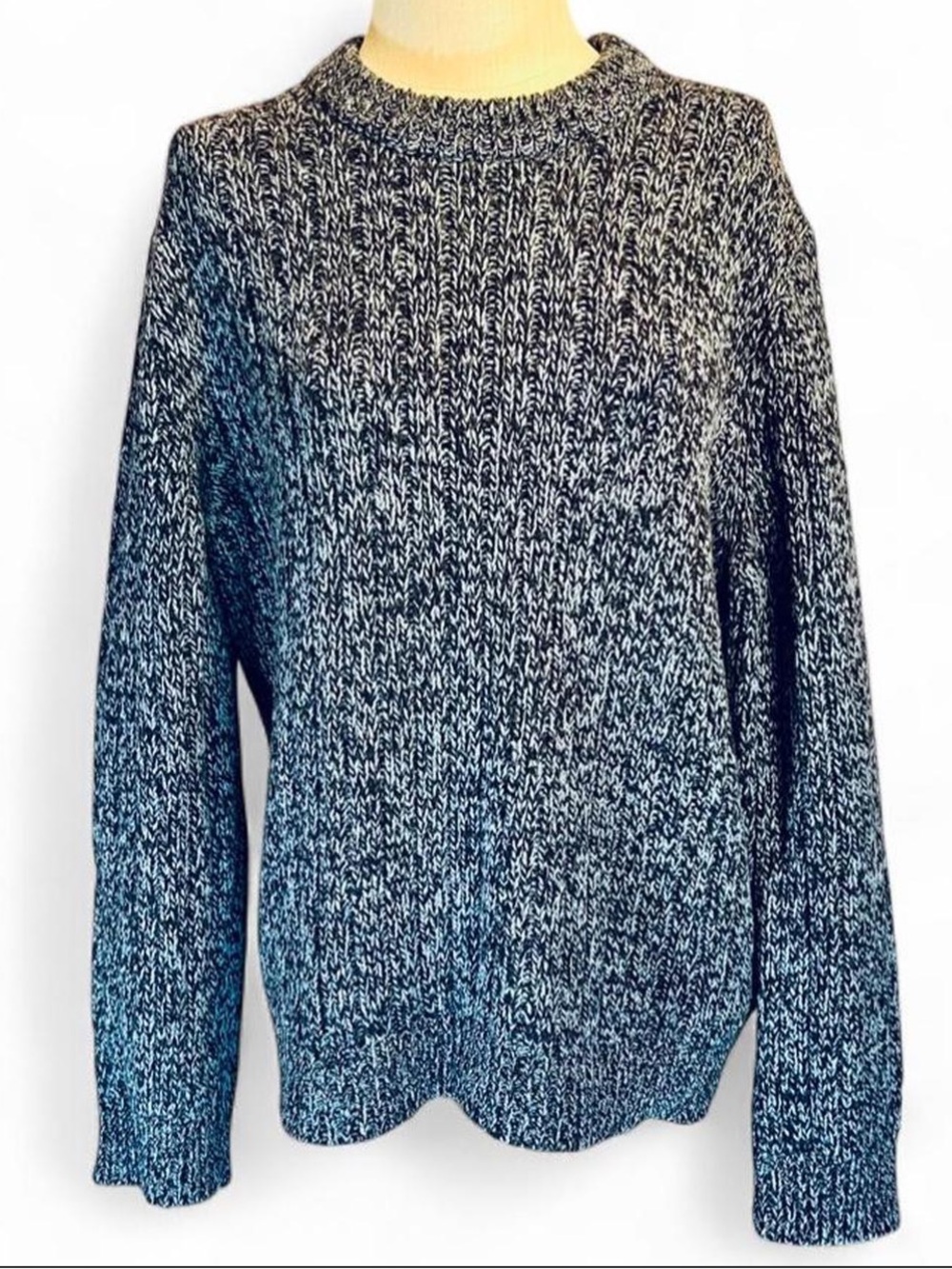 💙L.L.Bean Vintage Unisex Lambswool Sweater in Blue